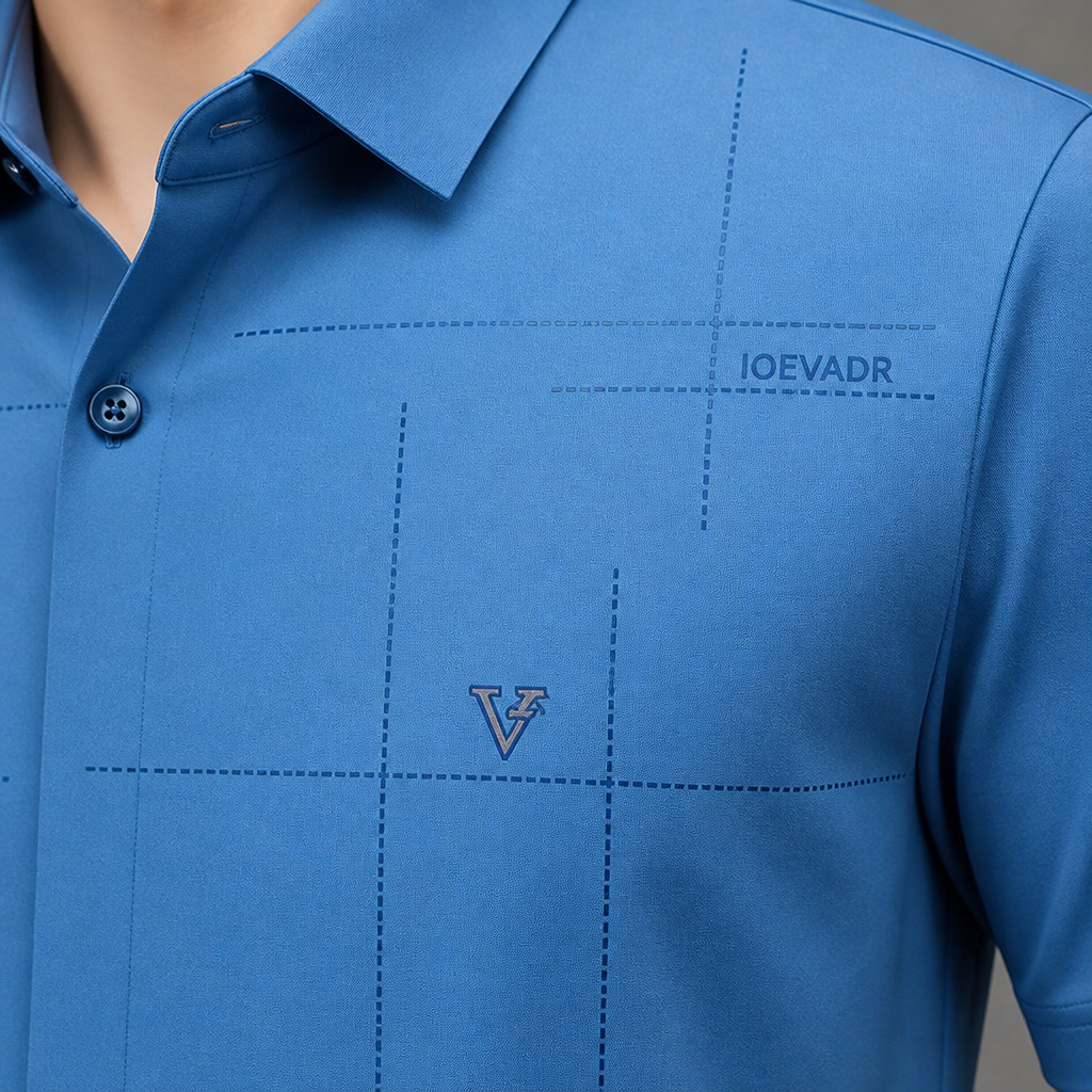 Maxon™ – Wrinkle-Free Stretch Short-Sleeve Button-Down Shirt