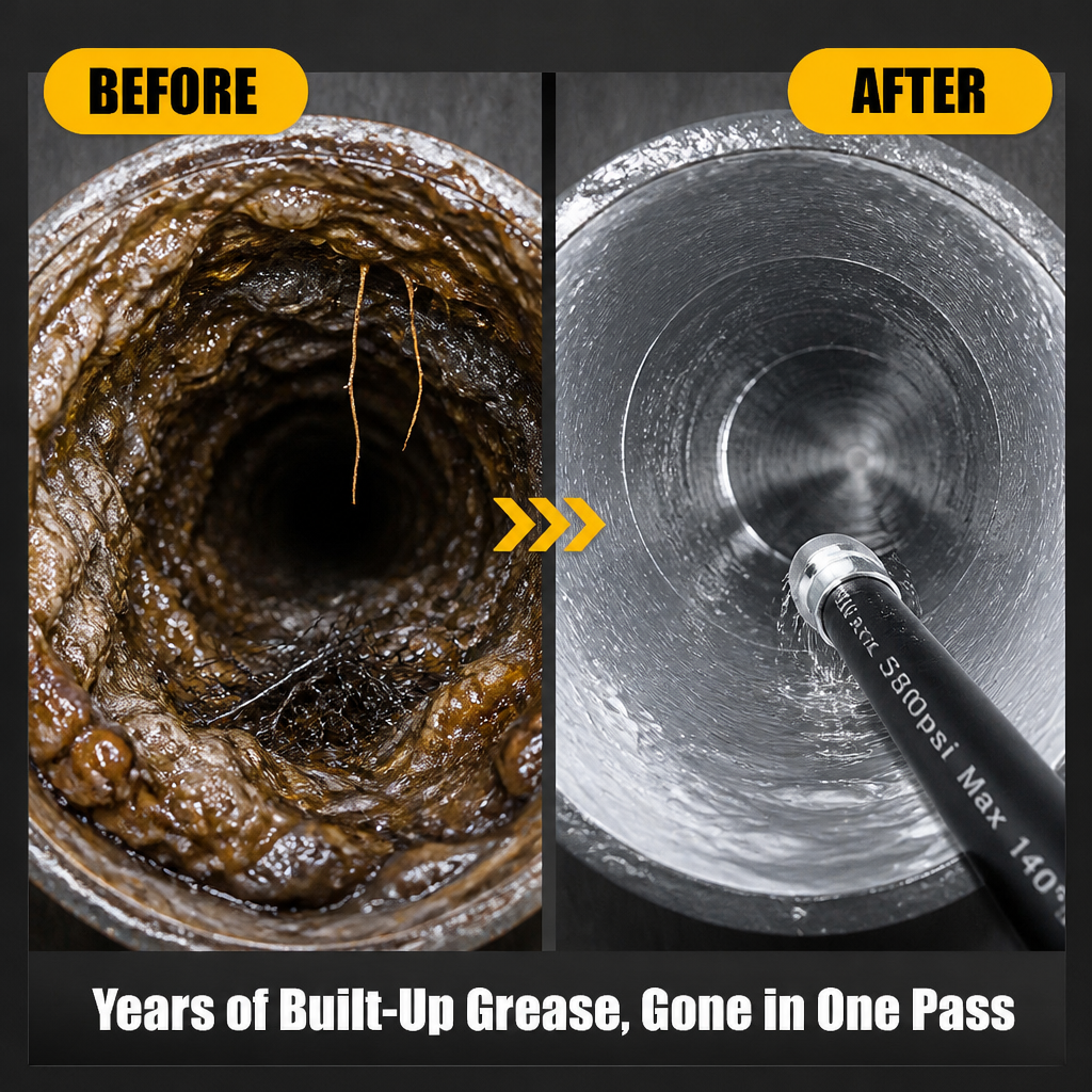 DrainBlast™ — Demolish Years of Gunk in Minutes Without Calling a Plumber