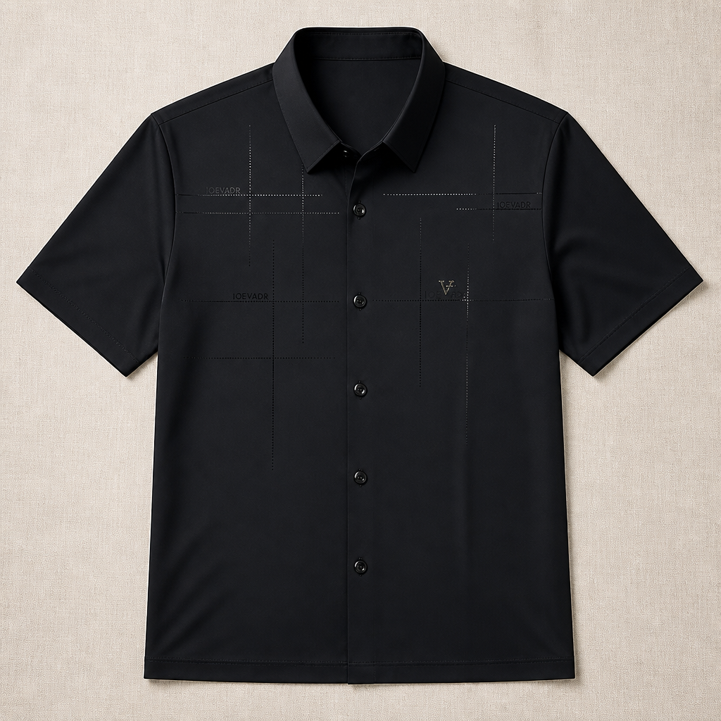 Maxon™ – Wrinkle-Free Stretch Short-Sleeve Button-Down Shirt