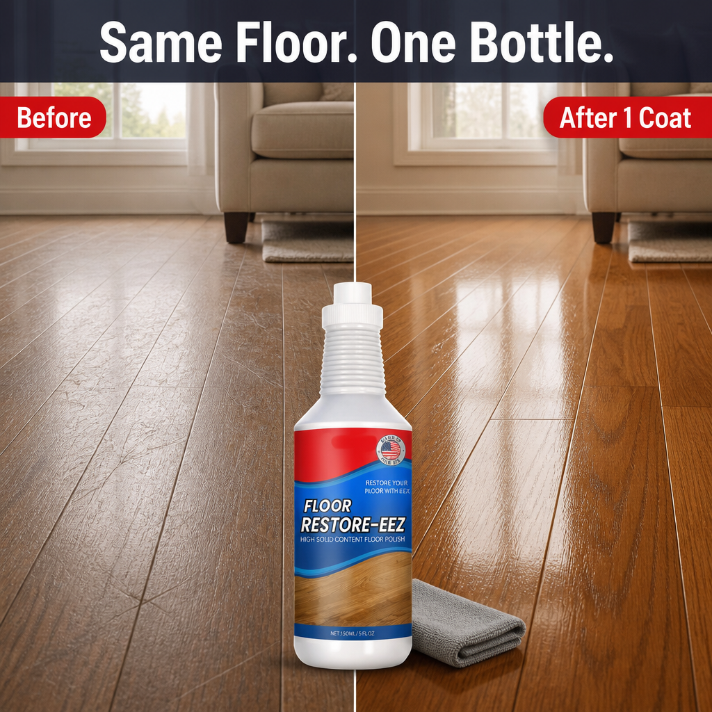 LustroLuxe™ — Bring Dull, Scratched Floors Back To Life In One Coat