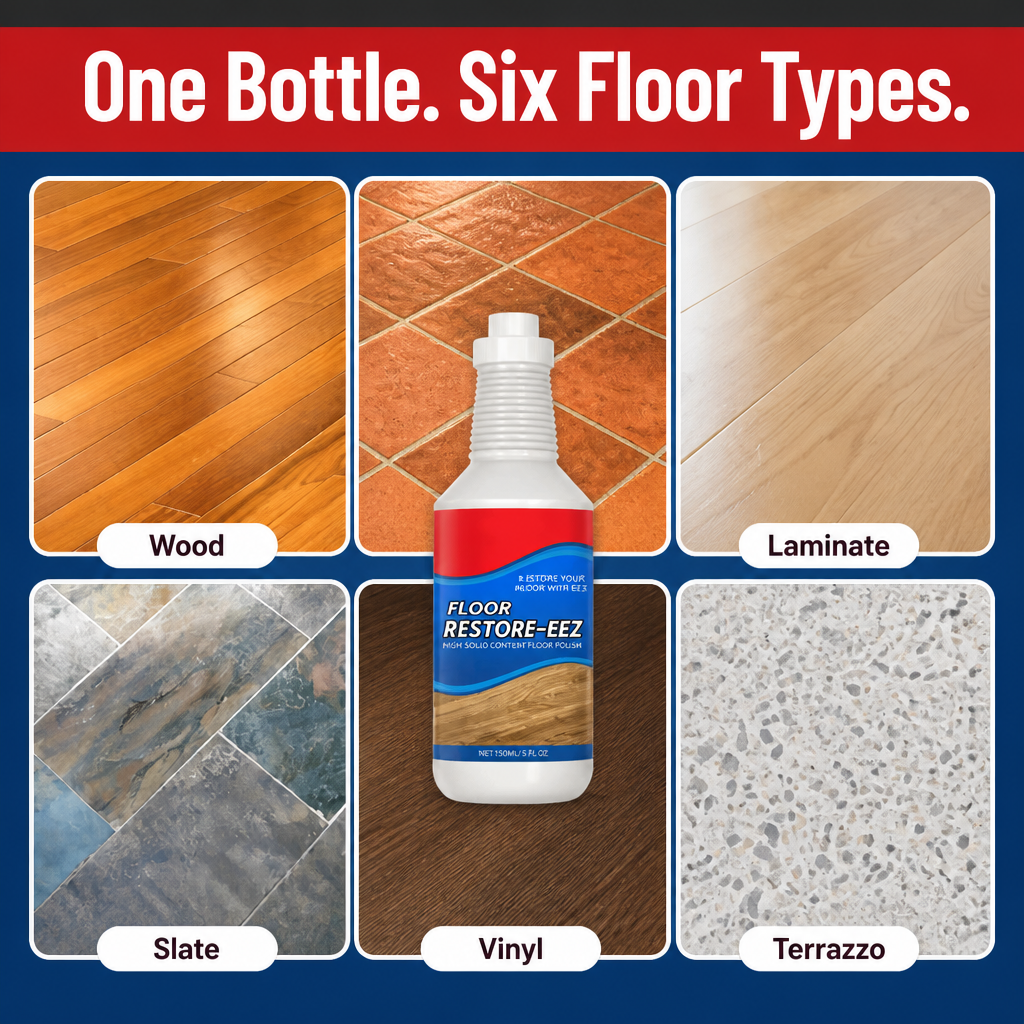 LustroLuxe™ — Bring Dull, Scratched Floors Back To Life In One Coat