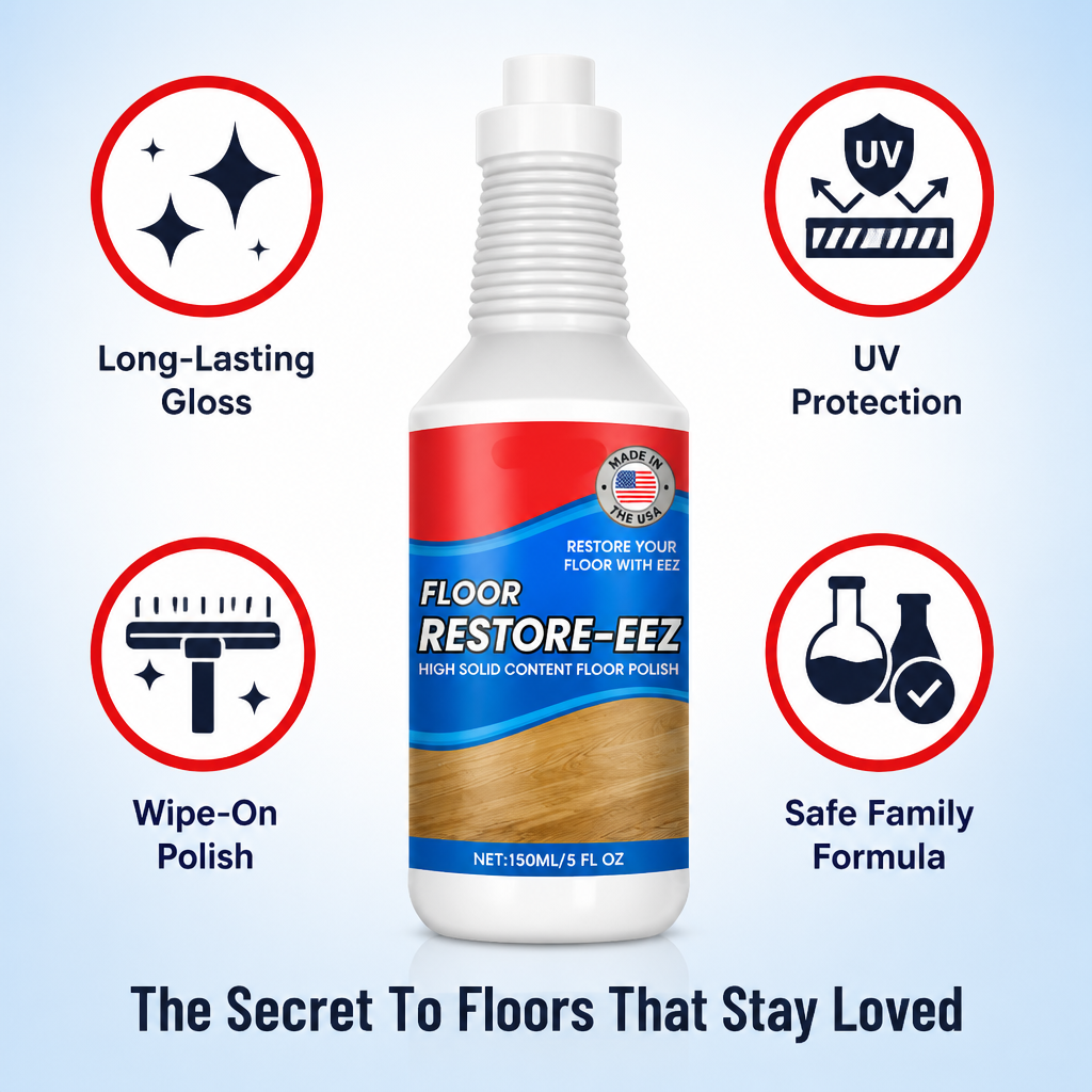 LustroLuxe™ — Bring Dull, Scratched Floors Back To Life In One Coat