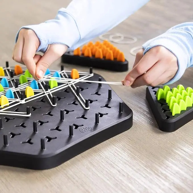 Chain Triangle Puzzle Game – Sophisticated Logic Game for 2–4 Participants