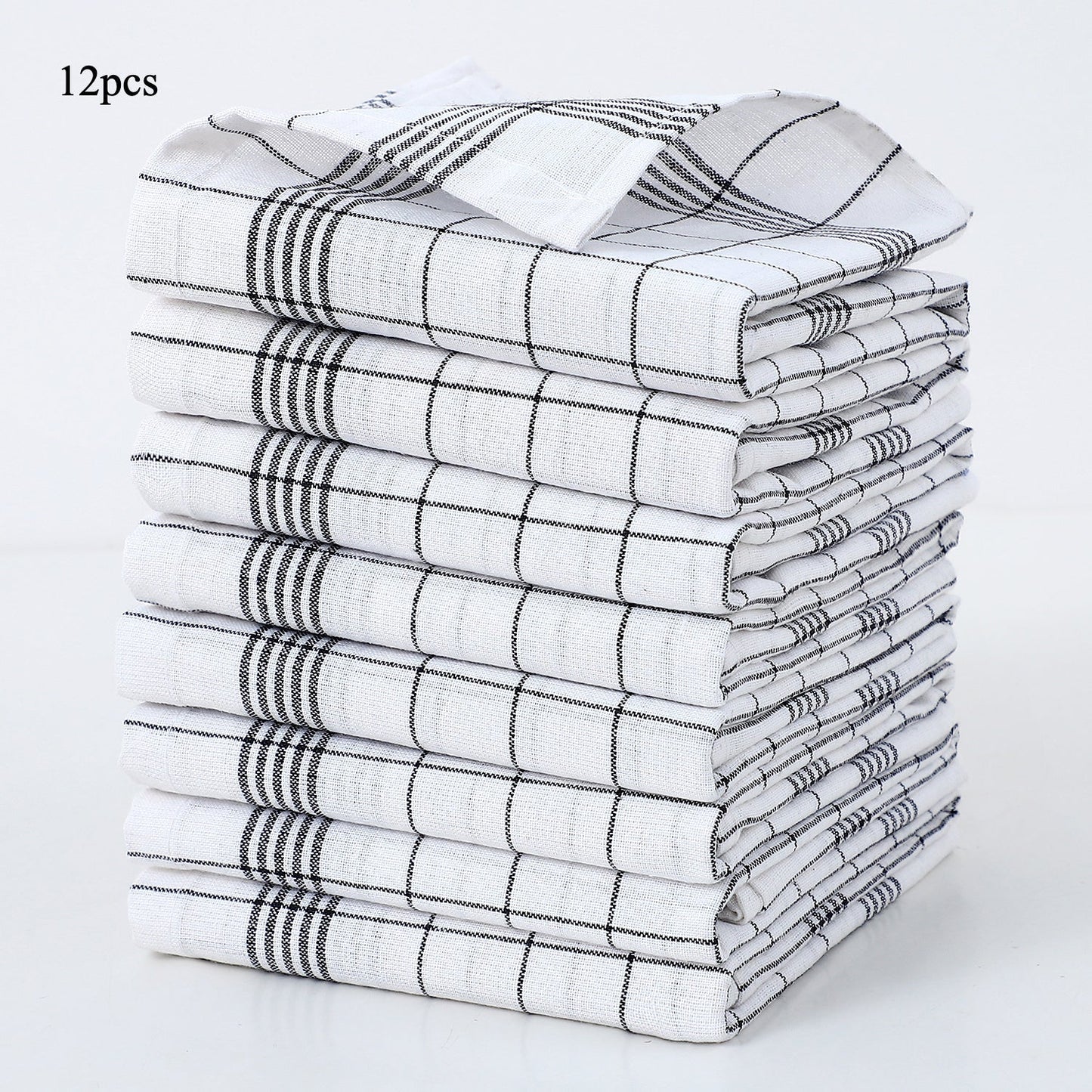 Cotton Dish Towel Set of 12 Pieces
