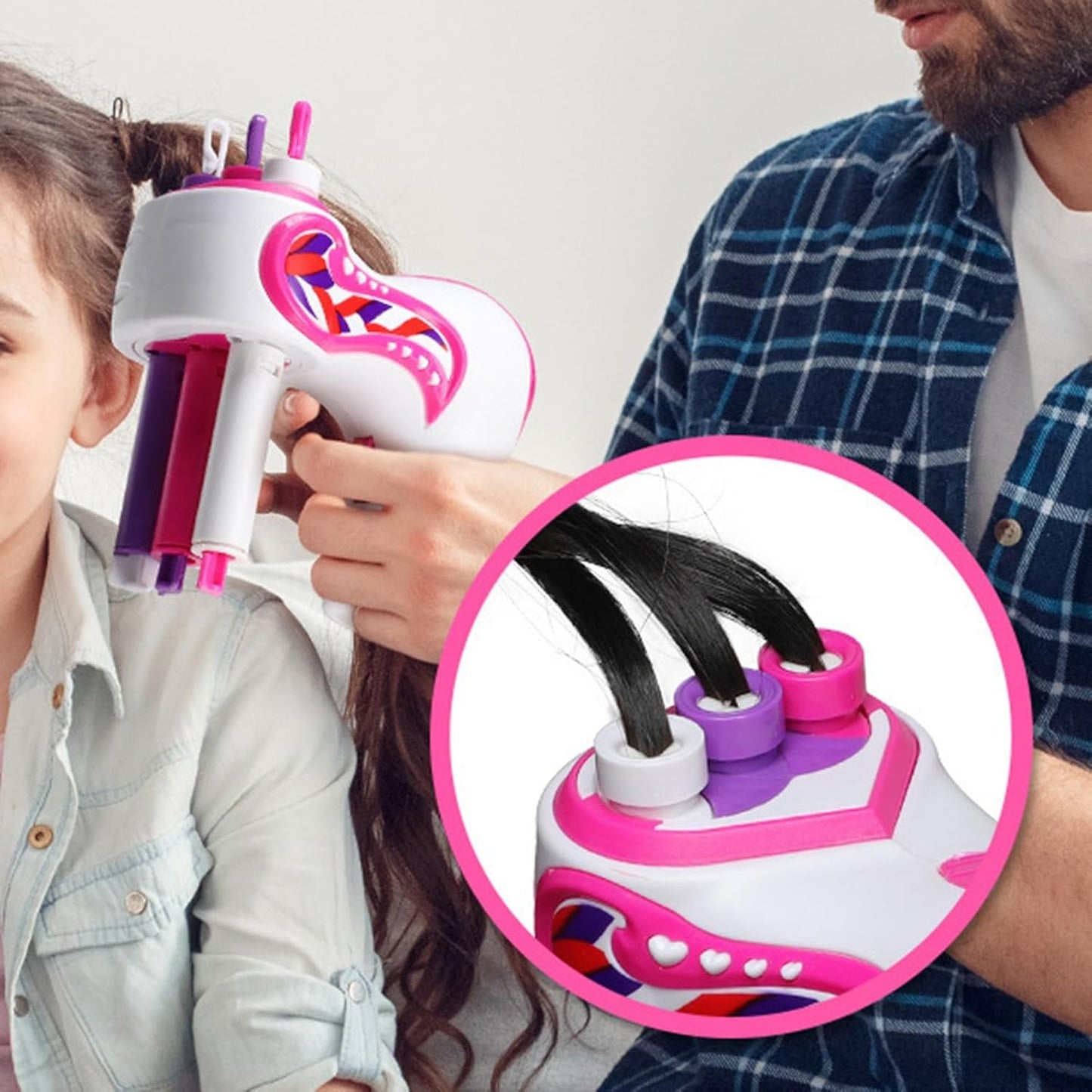 Effortless Braiding Tool for Stunning Hairstyles Without Damage
