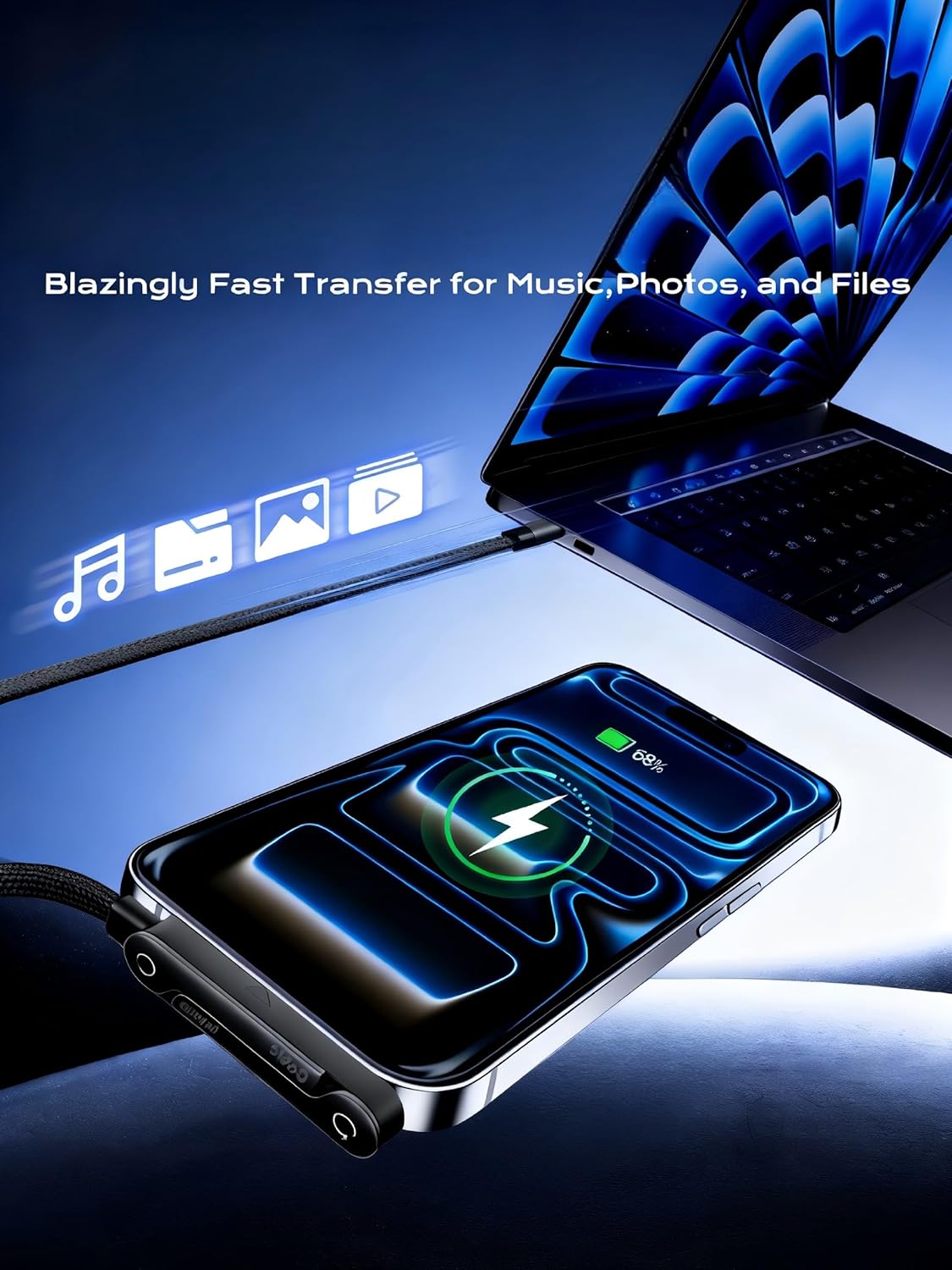 Fast Charging Solution – Stay Unplugged with Time-Saving Power!