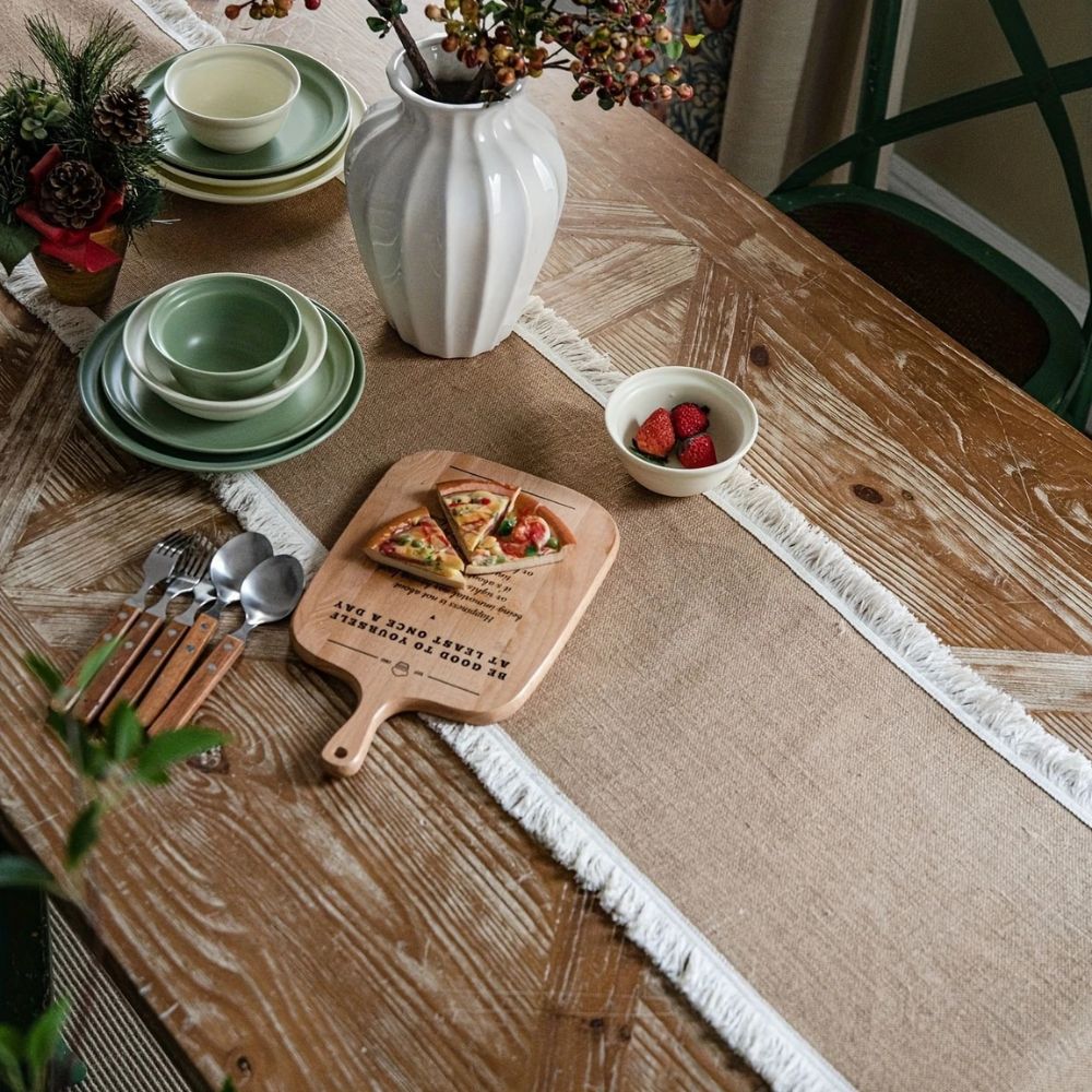 TerraLoom - Natural Jute Table Runner