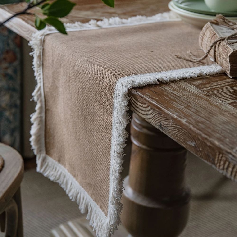 TerraLoom - Natural Jute Table Runner