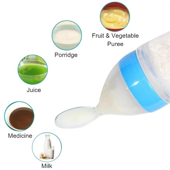 Chloe Baby Feeding Spoon Bottle -  Buy 1 Get 1 Free - Skaldo & Malin