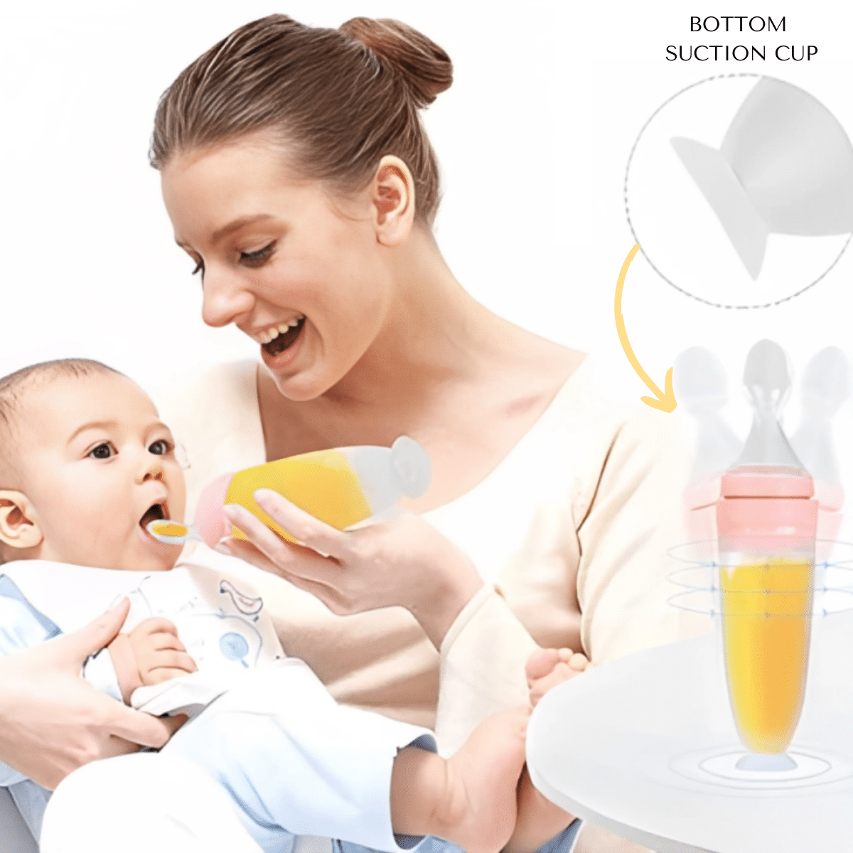 Chloe Baby Feeding Spoon Bottle -  Buy 1 Get 1 Free - Skaldo & Malin