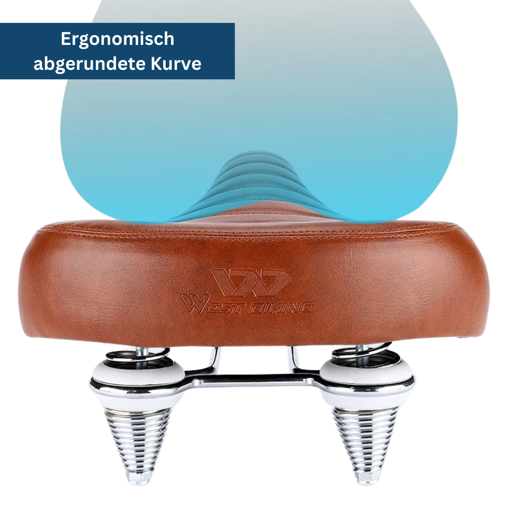 Comfortable Bicycle Seat for Classic Riding Experience