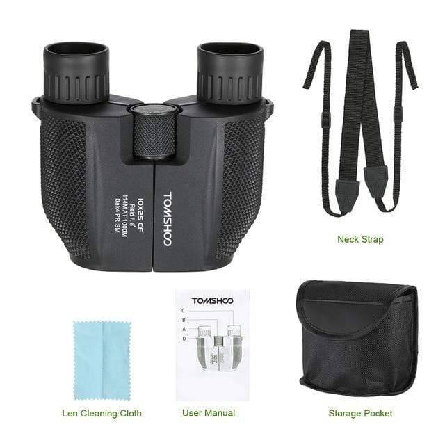 High-Power 10x25 Binoculars for Outdoor Exploration