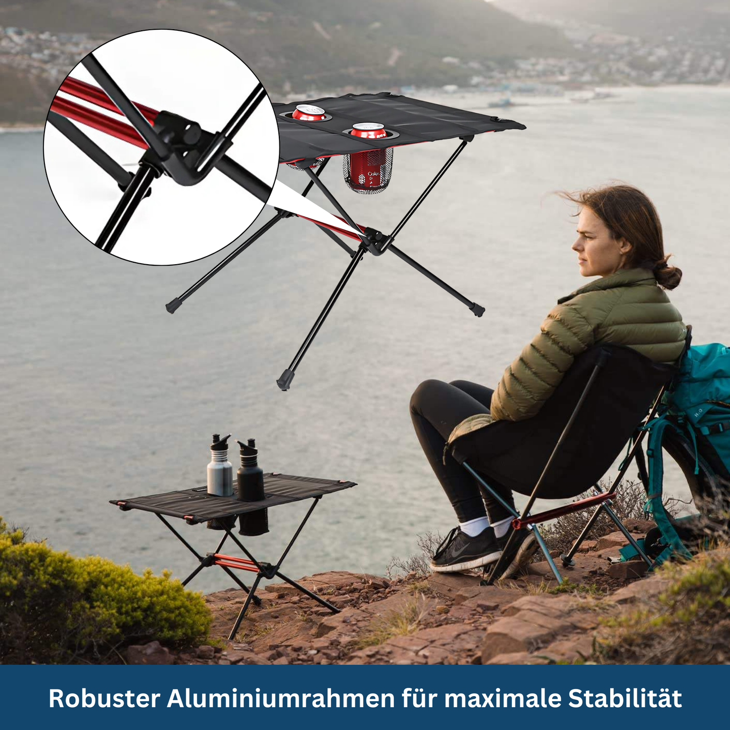 Foldable Outdoor Table for Camping - Lightweight and Compact
