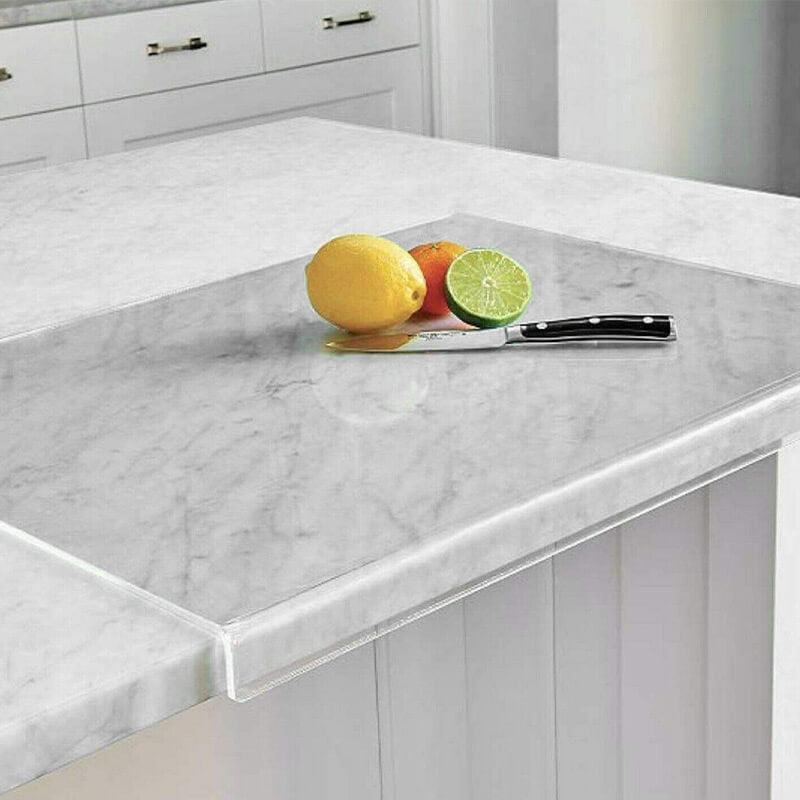 Glass Cutting Board with Non-Slip Base – Safe Surface for Food Prep