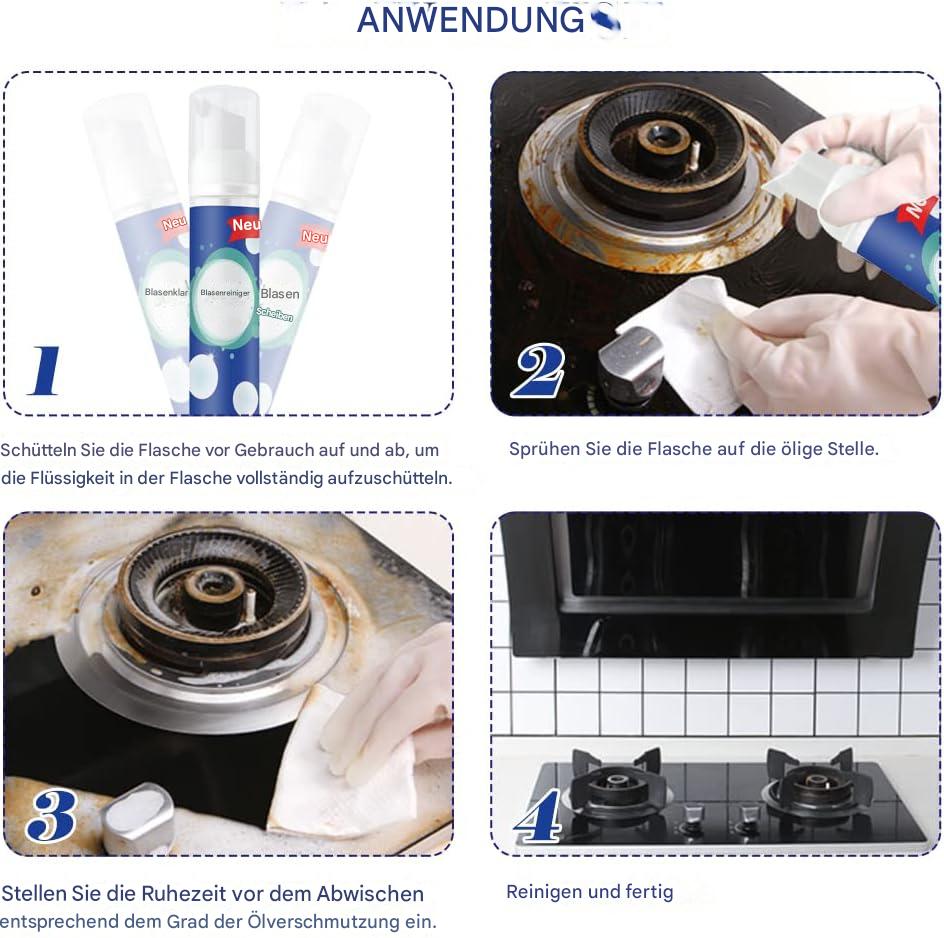 Foam Cleaner For Kitchen | Degreaser | No Scrub Needed | Foamira