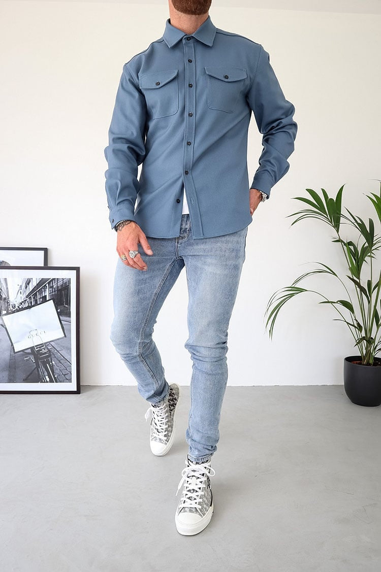 EliteThread™ Shirt Jacket — Wear Confidence That Commands Every Room