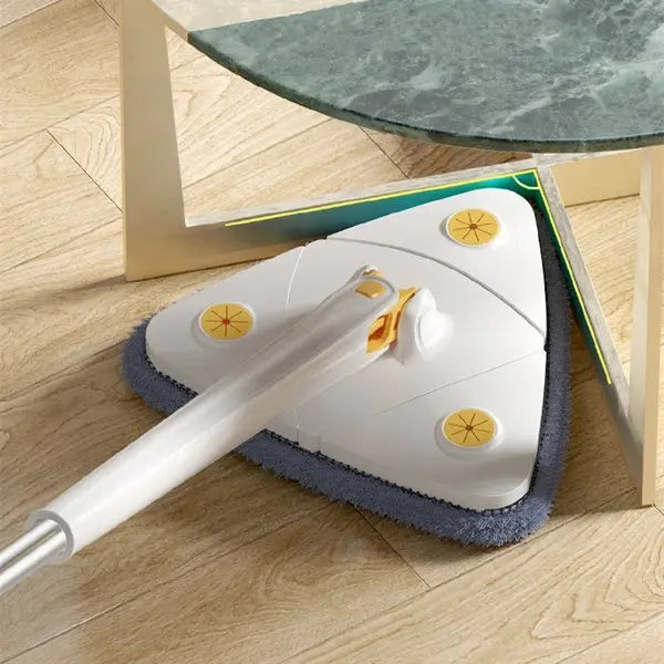 GlideSweep 360 – Effortless Cleaning for Every Corner Without Pain!