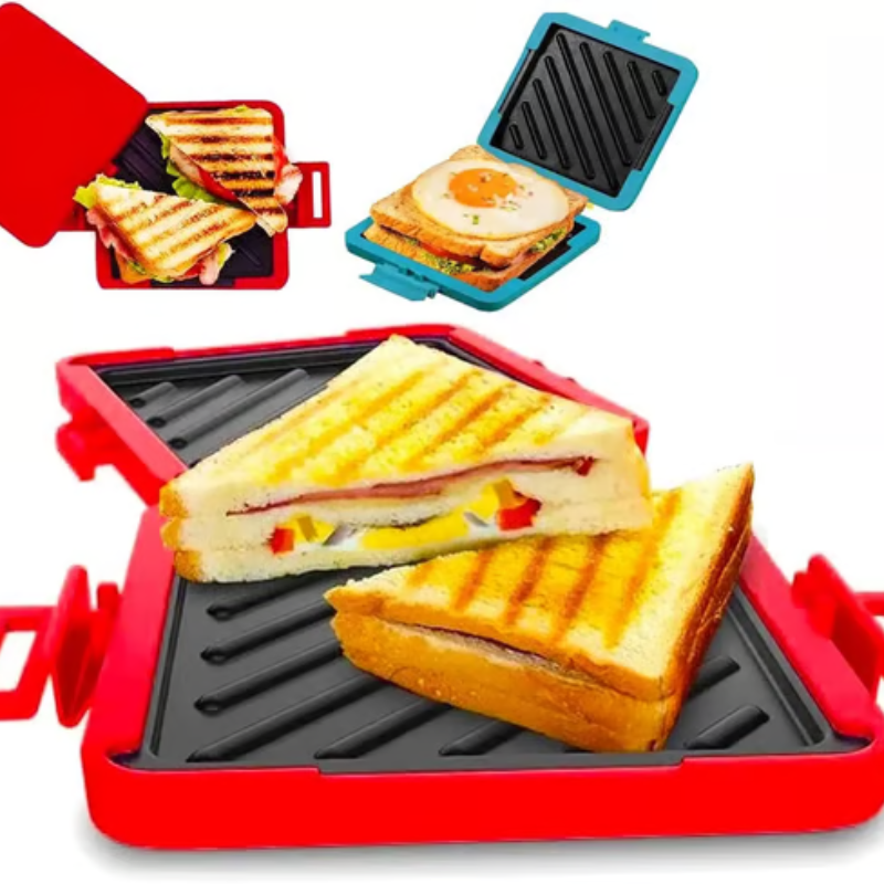 Crunchy Microwave Grill Accessory for Irresistible Snacks in Minutes