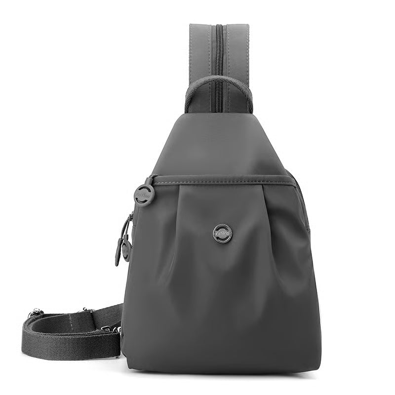 2-Way Commuter Backpack Crossbody Bag for Daily Use