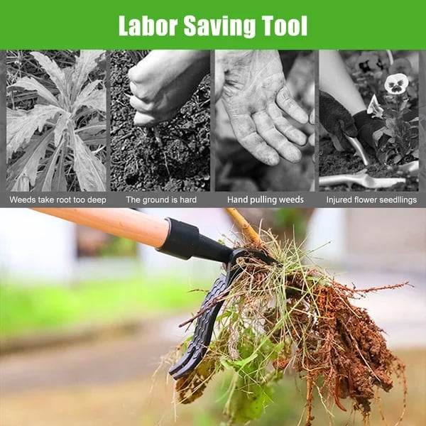 FreshPull — Long Handle Weed Puller Garden Tool