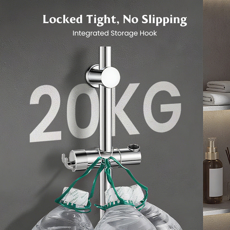 HydrEase™ — Snap-On Shower Control for Custom Comfort and Zero Hassle