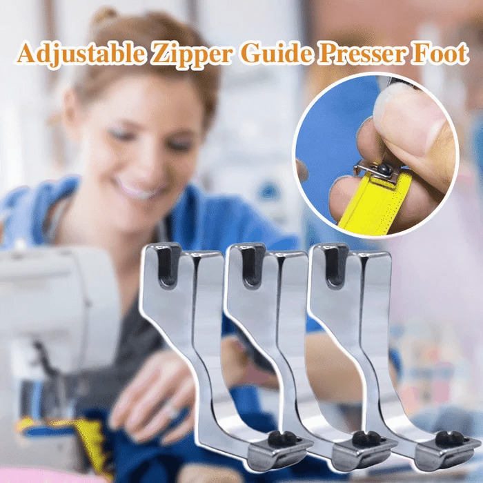 SeamMaster Pro - Adjustable Zipper Presser Foot