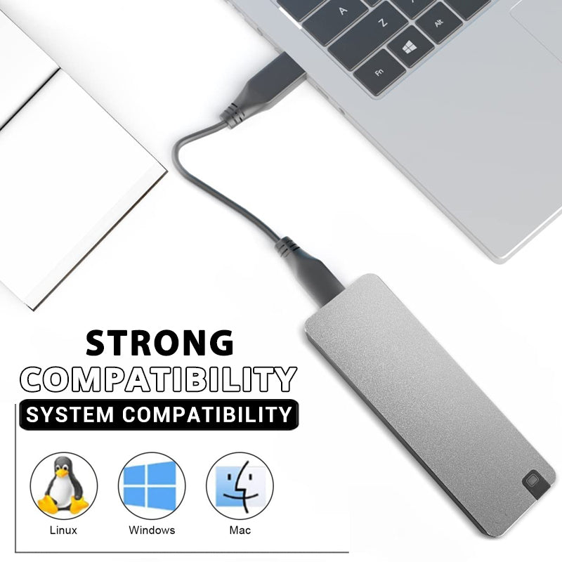 Hard Drive | Rapid USB Data Transfer | Sturdy Aluminum Shell | DataHaven