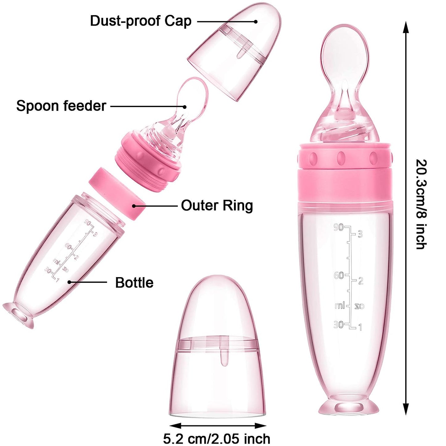 David Suction Feeding Spoon -  BUY 1 PAIR GET 1 FREE - Skaldo & Malin
