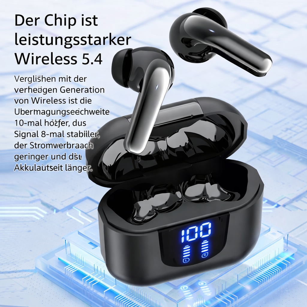 Headphones | Wireless Earbuds | Extended Battery Life & Crisp Audio | Auralyx Pods
