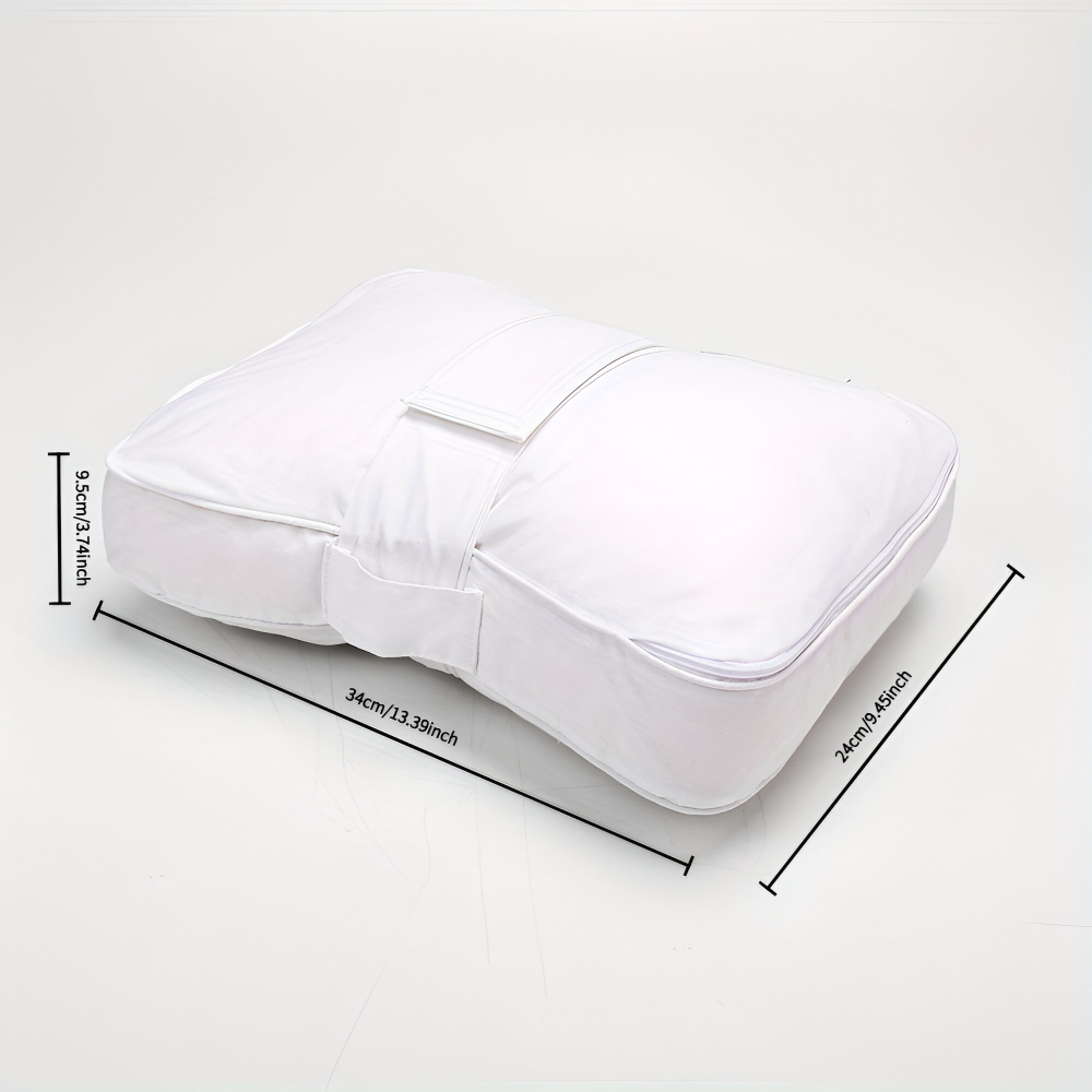 Memory Foam Knee Pillow with Adjustable Leg Strap