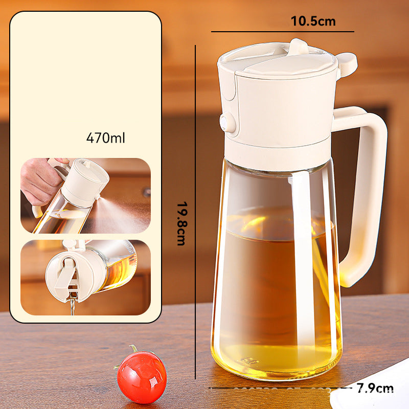 Dual Oil Sprayer for Precise Control – Healthier Cooking Creations