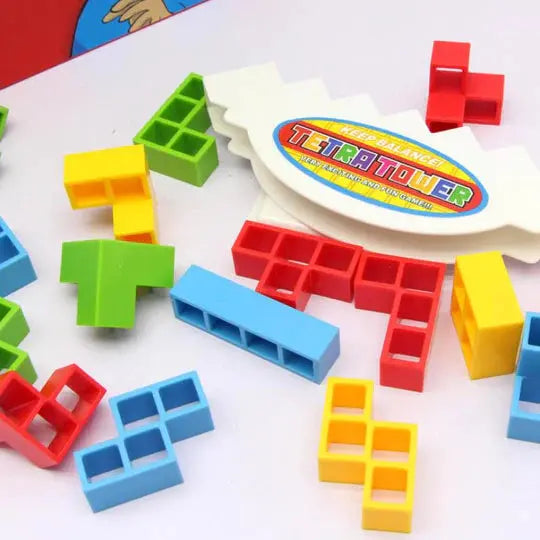 Balance Stacking Game for Kids – Interactive Building Blocks Family Board Game
