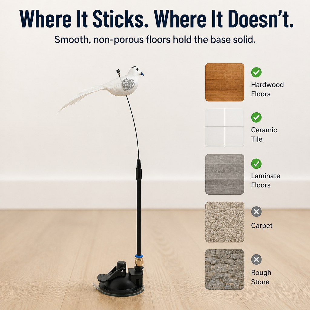 FeliFrenzy™ — Stick It Down, Walk Away, Watch Your Cat Hunt for Hours