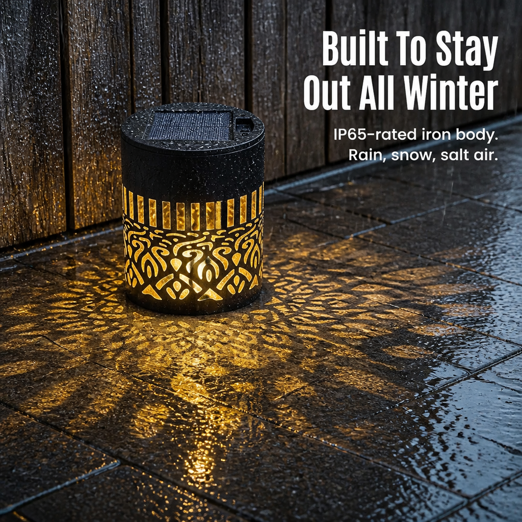 LumiMyst™ — Cast Hand-Cut Mandala Light Across Your Patio Walls Nightly