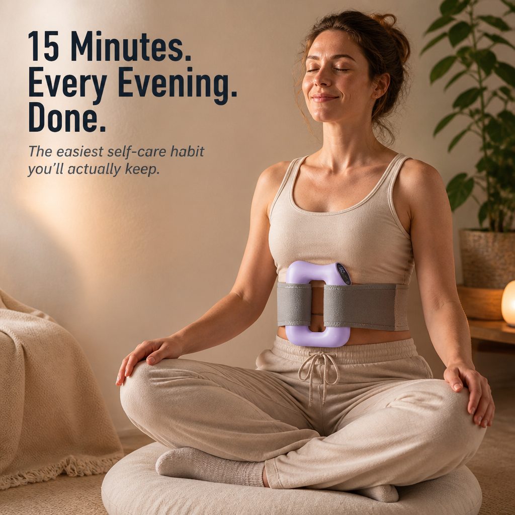FasciaRoll™ — Roll Out Stubborn Belly Tension In 15 Quiet Minutes A Day