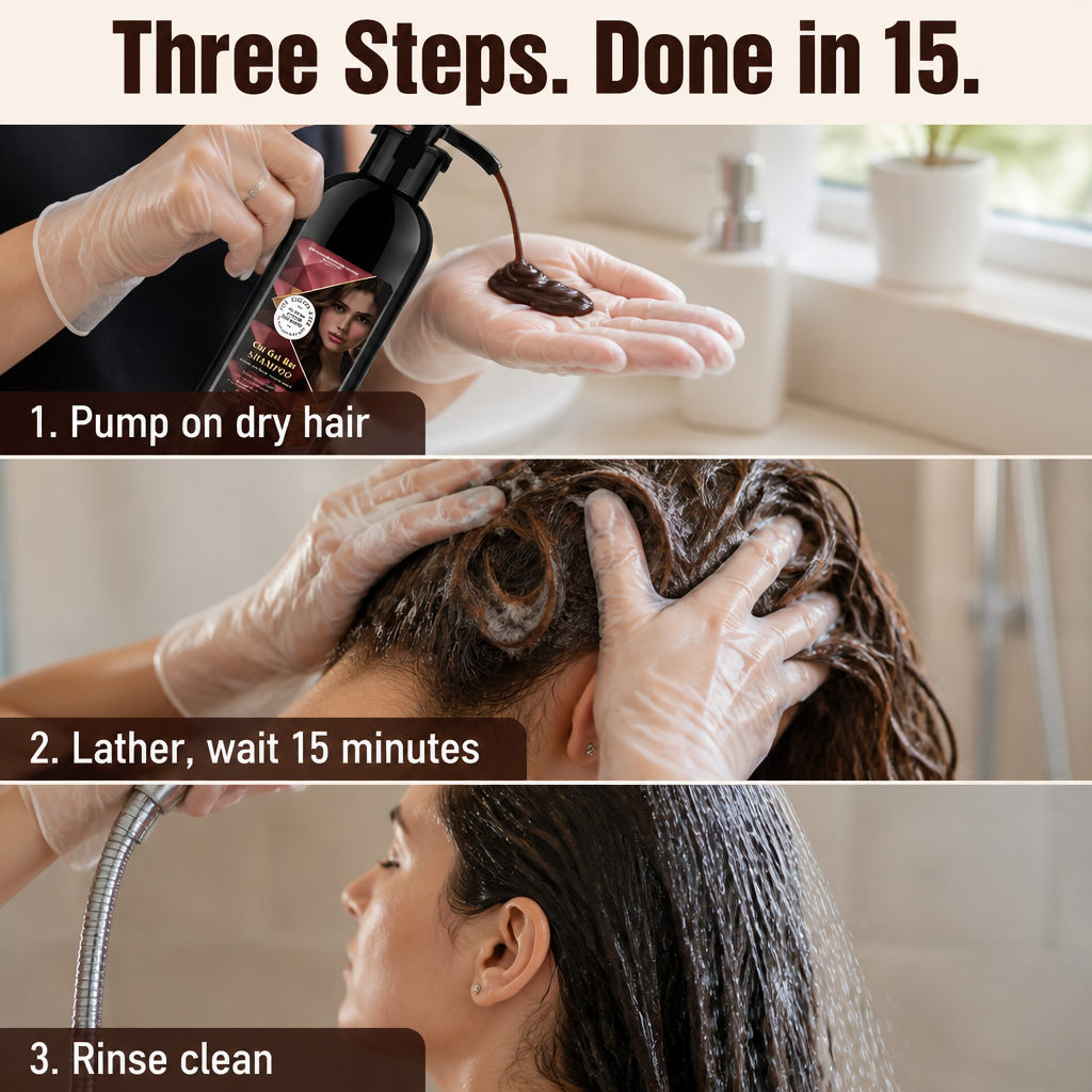HerbaLuxe™ — Wash Away Stubborn Grays in 15 Minutes Without Salon Chemicals