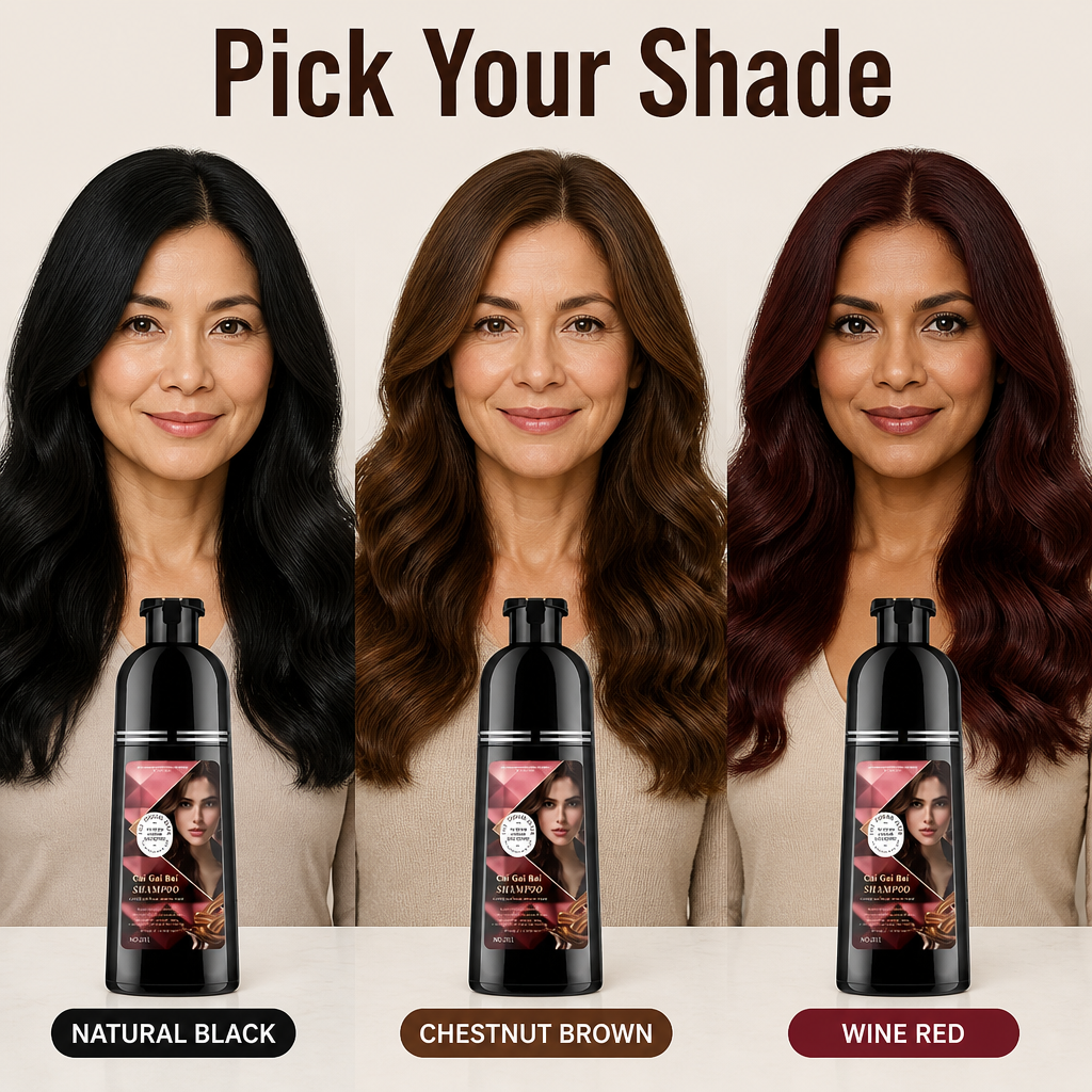 HerbaLuxe™ — Wash Away Stubborn Grays in 15 Minutes Without Salon Chemicals