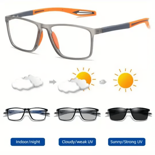 SkyVision - Titanium Progressive Reading Glasses
