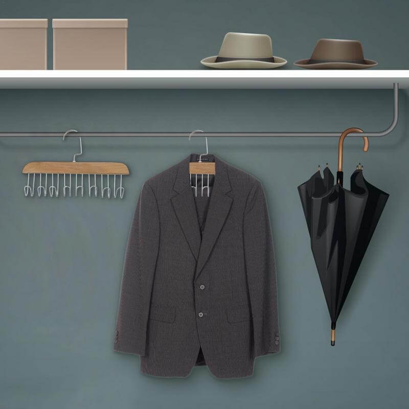 MultiHook™ Multi-Function Coat Rack