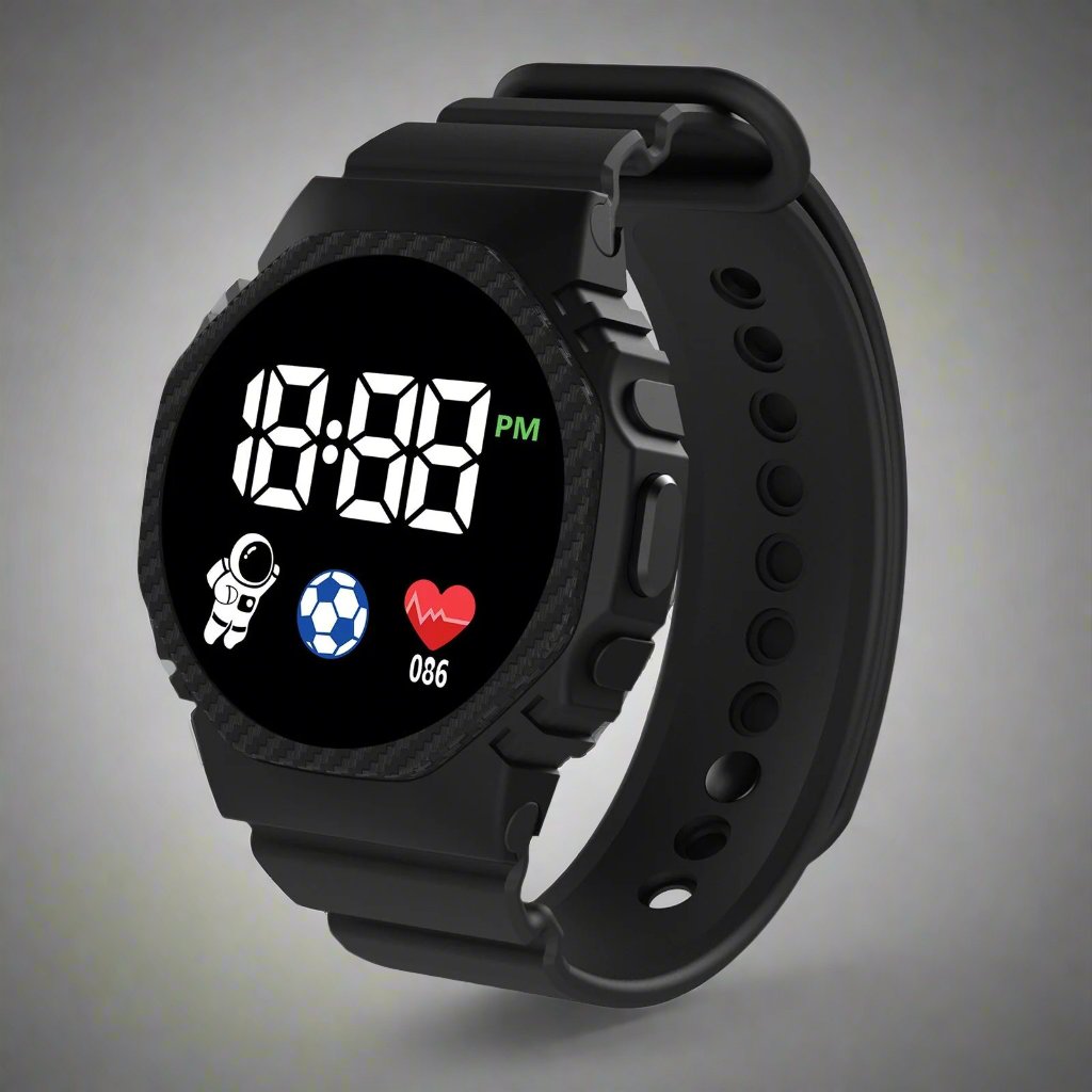 Durable Digital Watch for Kids – Outdoor Adventure and Daily Use