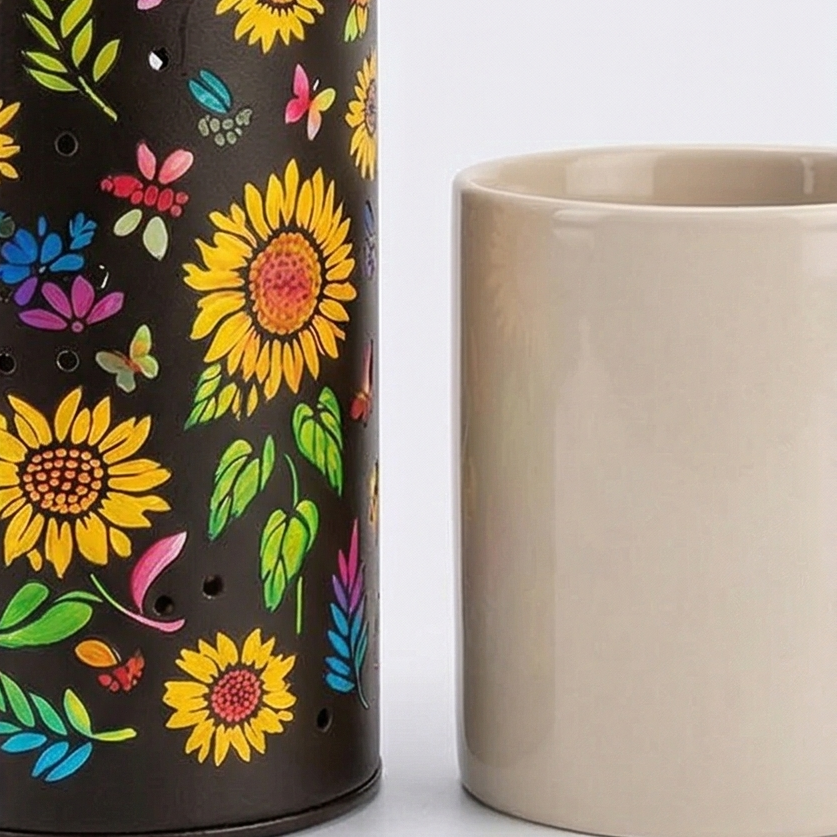 Bloomara™ – Solar Sunflower Lantern with Colorful Light Patterns