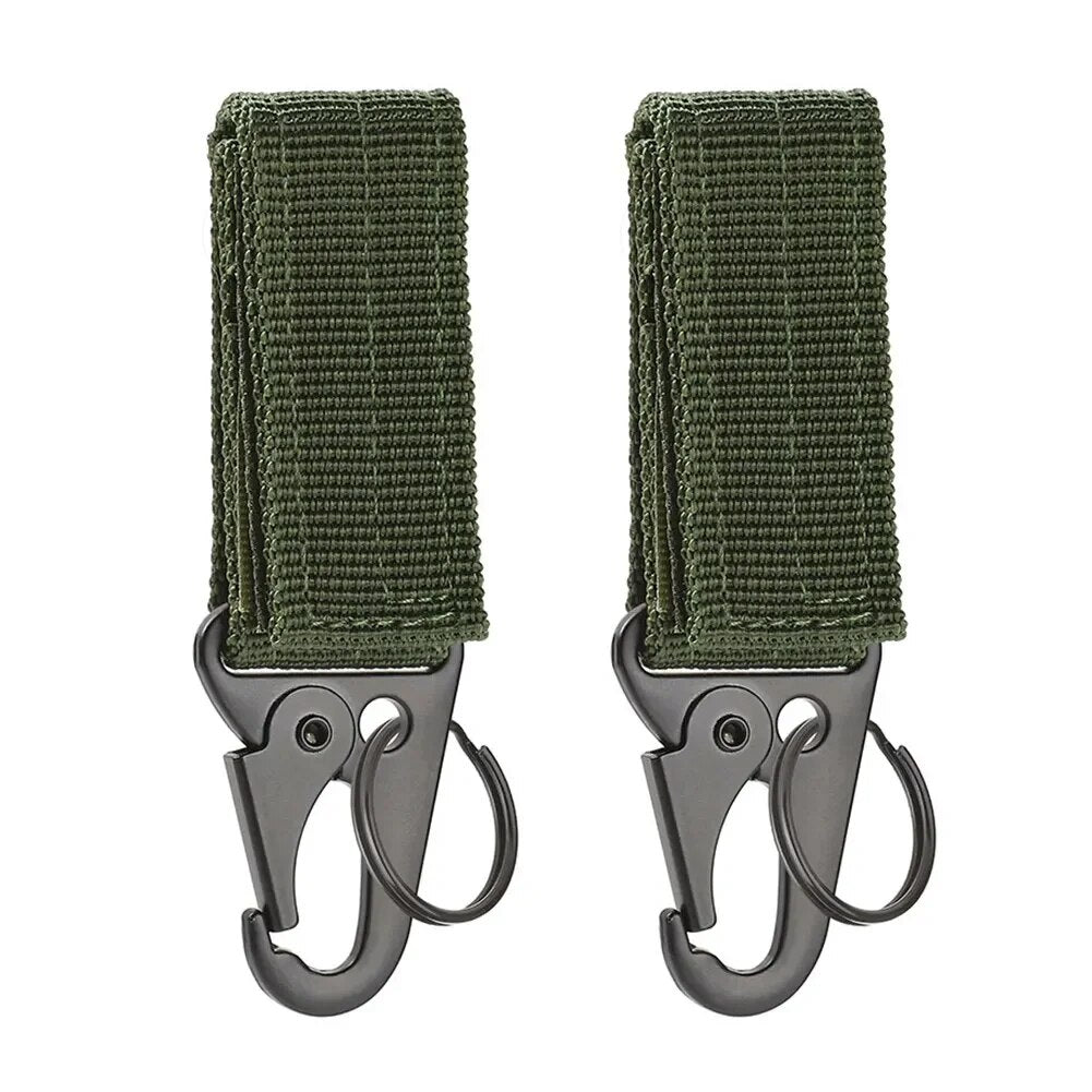 Molle Key Ring Holder Set – Tactical Gear Clips (2-Pack)