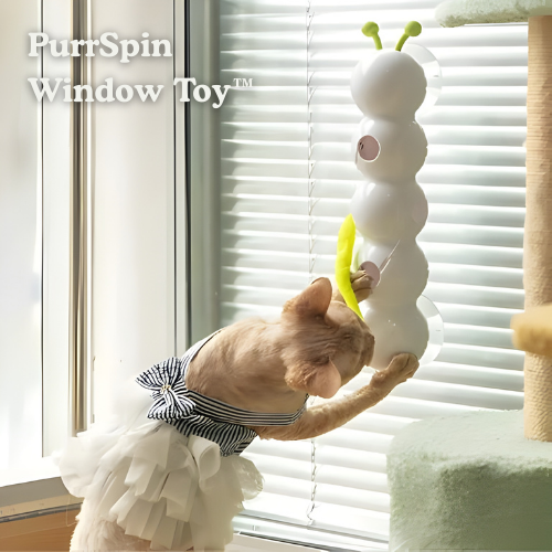 Interactive Cat Toy with Suction Cup – Automatic Moving Teaser for Indoor Cats