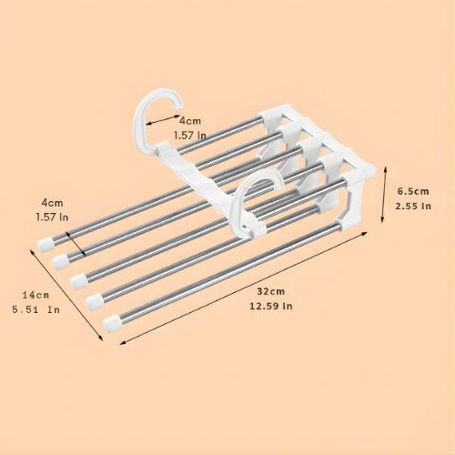 FlexiRack - Multi-Layer Clothes Hanger Organizer