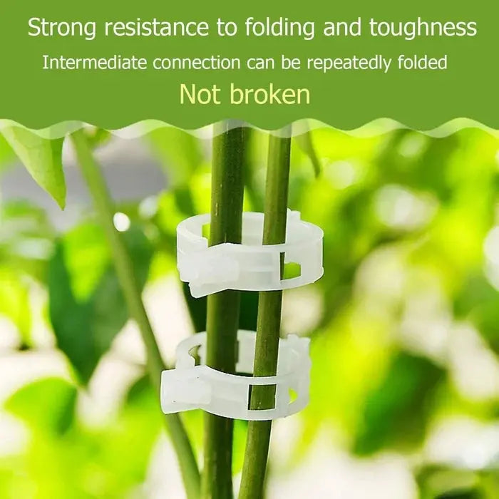 GardenGuard Clips — Reusable Plant Support Clips for Garden Stems and Vines
