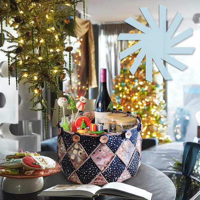 Artisyn™ - DIY Quilted Basket Kit for Crafters (55% Off)