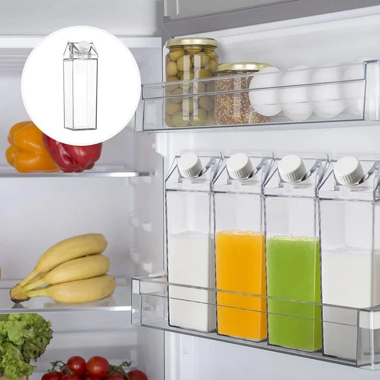 HydraCube — Leakproof Square Milk Carton Style Water Bottle