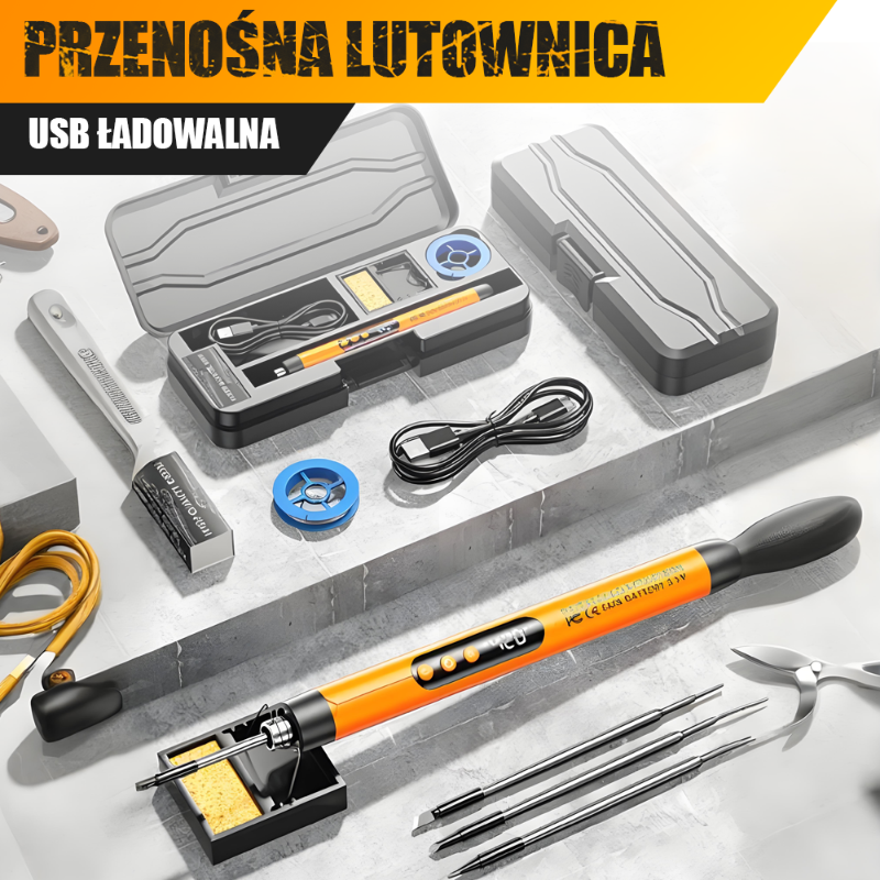 Cordless Soldering Iron – Compact Tool for Precision and Performance