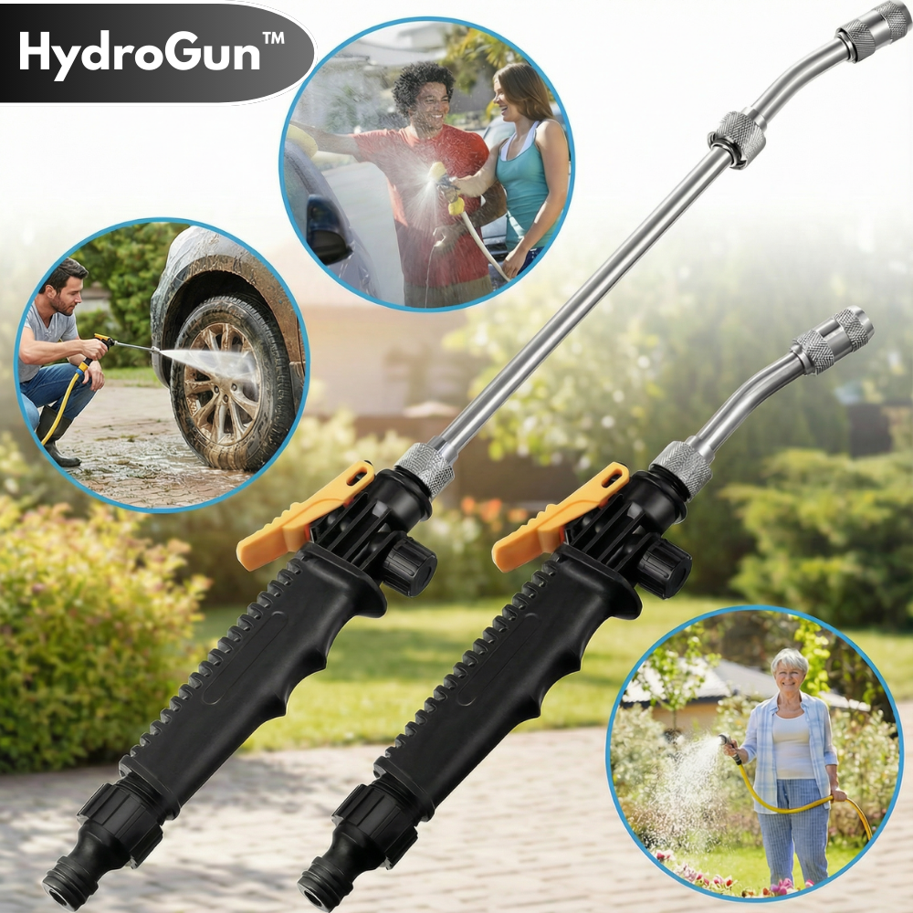 High-Pressure Water Gun 2-in-1 – Effortless Cleaning for a Shine