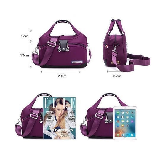Handbag with Built-in Theft Protection – SafeTote Alternative